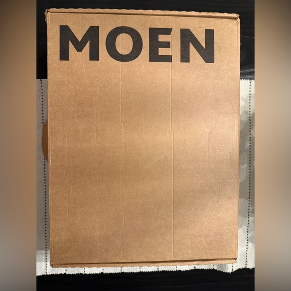 Moen Gibson Matte Black Widespread Bathroom Faucet - Modern 3-Piece Set - Picture 3 of 8